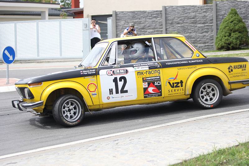 V rámci 49. ročníku Barum Czech Rally Zlín se jel vložený závod Rally Historic.