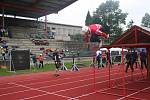 Na novém stadionu v Otrokovicích se v sobotu konalo krajské kolo požárního sportu dobrovolných hasičů.