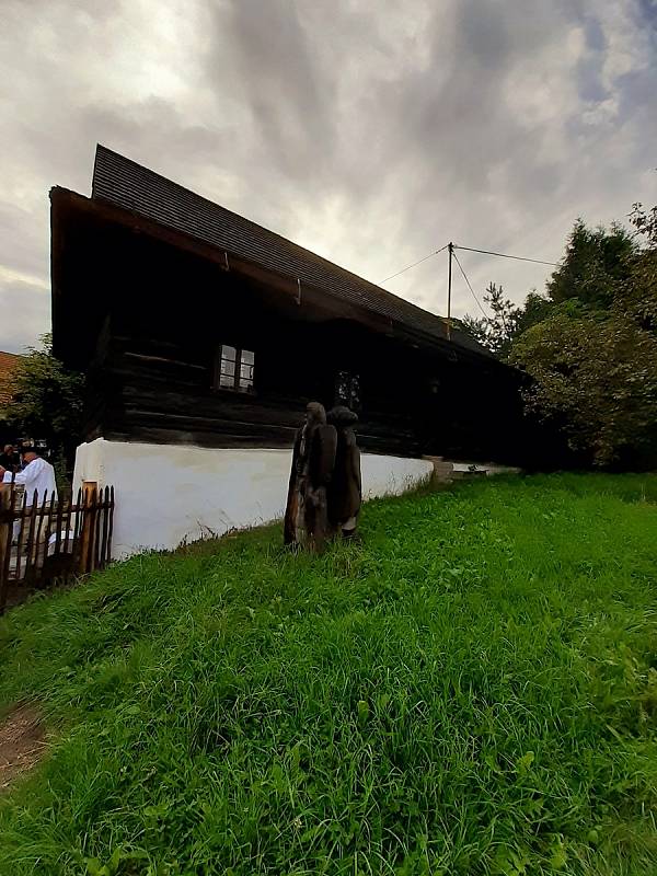 Akce Živé dřevěnice ve Valašských Kloboukách.