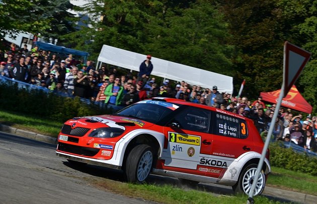 Páteční kvalifikační zkouška a shakedown před zahájením 44. ročníku Barum Czech Rally Zlín