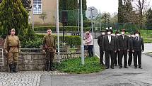 Uctění památky obětí II. sv. války v Březnici.