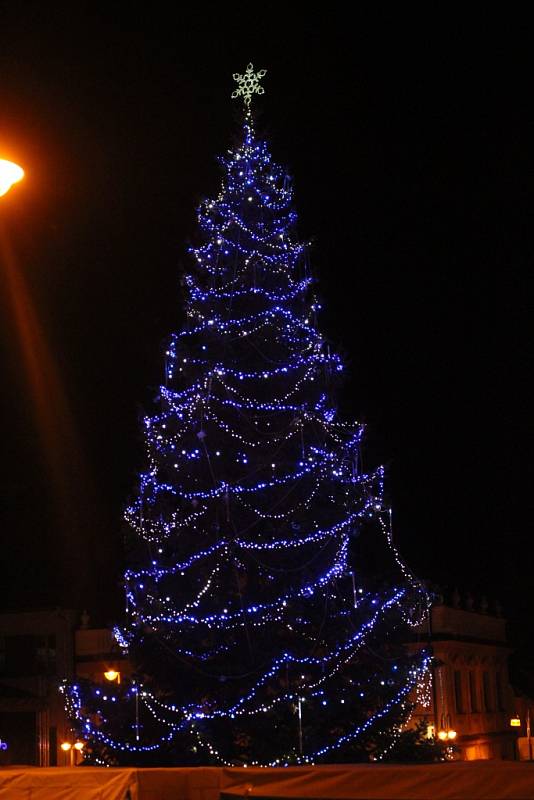 Vánoční strom Uherský Brod
