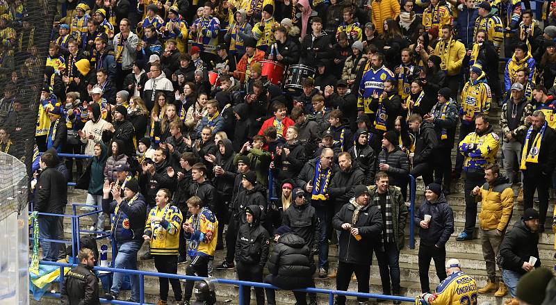 Třetí hokejové derby sezony patřilo Vsetínu.