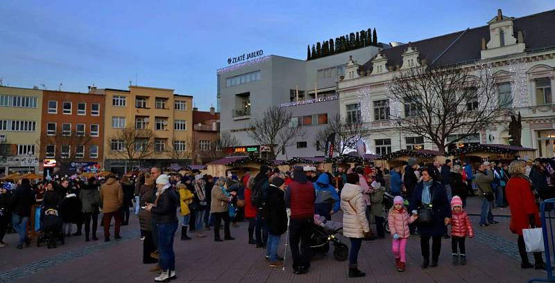 Rozsvícení vánočního stromu ve Zlíně, 1.12.2019