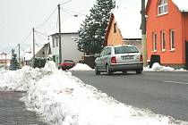 Sníh na Zlínsku. Ilustrační foto. 