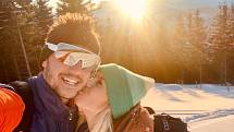 David Jílek Everesting na skialpech v Koutech nad Desnou 2021