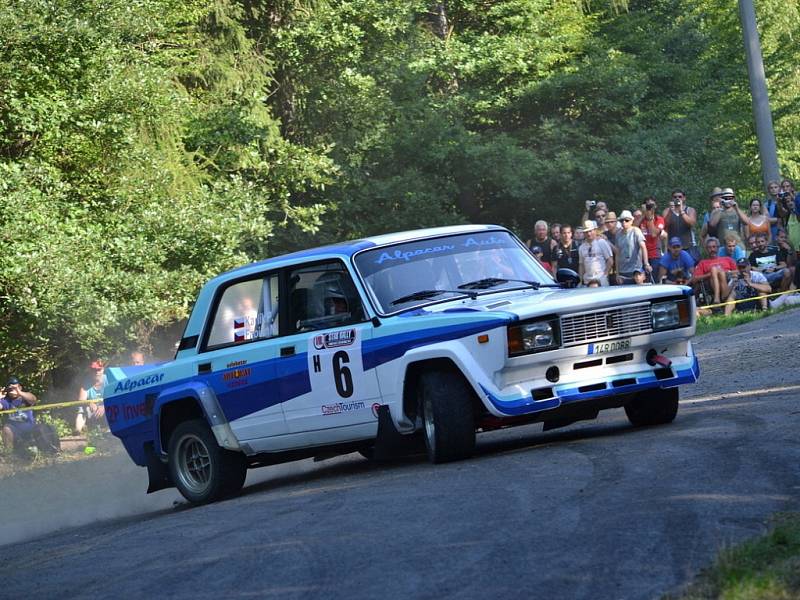 Star Rally Historic v rámci Barum Rally 2015. RZ5 Kudlovice