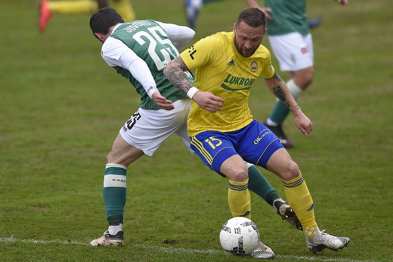 Zkušený fotbalista Zlína Antonín Fantiš na jaře nastupuje na nezvyklé pozici pravého obránce.