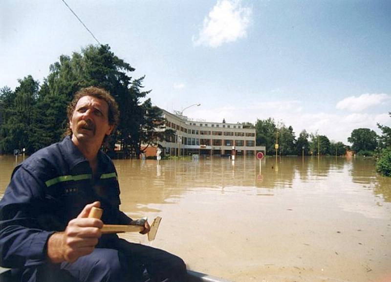 Povodně v Otrokovicích v roce 1997