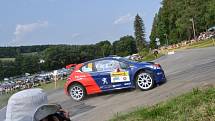 Nedělní etapa Barum Czech Rally Zlín 2017 - RZ 12 Košíky a RZ 14 Pindula 