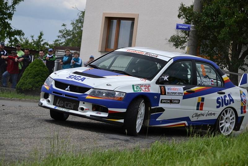 22. ročník Rallysprint Kopná. Březík - Omelka.