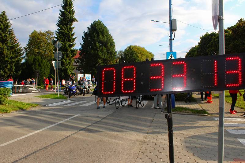 Cyklojízda v sobotu 9. září 2017 z Dubnice nad Váhom na Slovensku do Otrokovic.