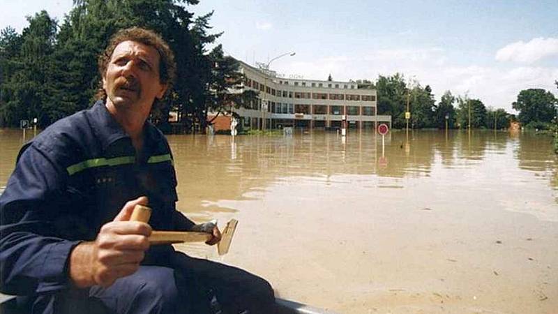 Povodně v roce 1997 v Otrokovicích