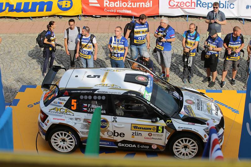 Start 49. ročník Barum Czech Rally