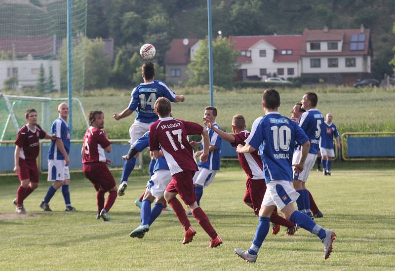 III. třída: SK Louky (v červeném) - Pohořelice