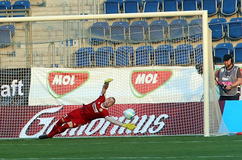 super pohár fotbal FC FASTAV Zlín - ŠK Slovan Bratislav