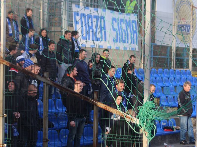  Fanoušci na zápase Fastav Zlín - Sigma Olomouc