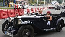 Start 49. ročník Barum Czech Rally. Bugatti