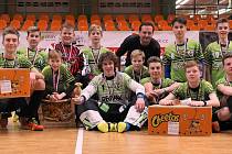 Starší žáci 1.AC Uherský Brod vyhráli Vánoční florbalový turnaj v Hodoníně.