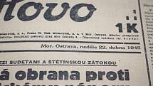Osvobození Zlína 2.května 1945 - pamětník Zdeněk Rybka