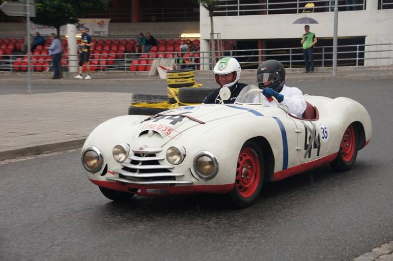 Start 49. ročník Barum Czech Rally. Bugatti