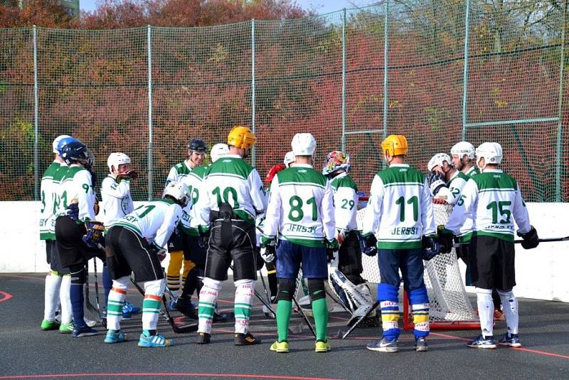 Moravská hokejbalová liga Bulldogs Brno B  -Malenovice