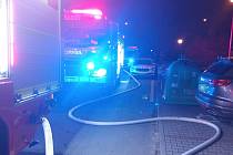 Více než 40 lidí museli evakuovat z bytového domu ve Zlíně kvůli požáru kuchyně