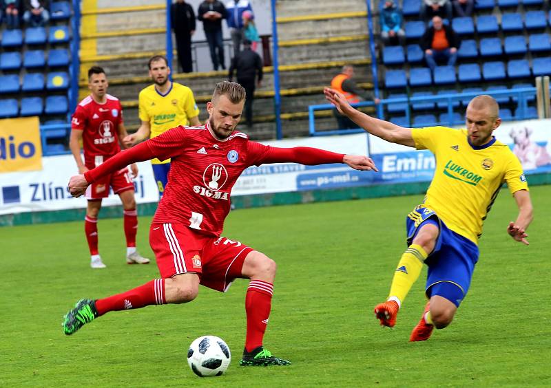 První souboj o Evropu - FC FASTAV Zlín vs. SK Sigma Olomouc