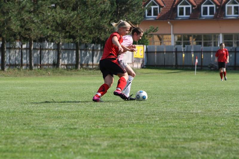 Krajský přebor žen: Brumov - Březnice 4:0. 