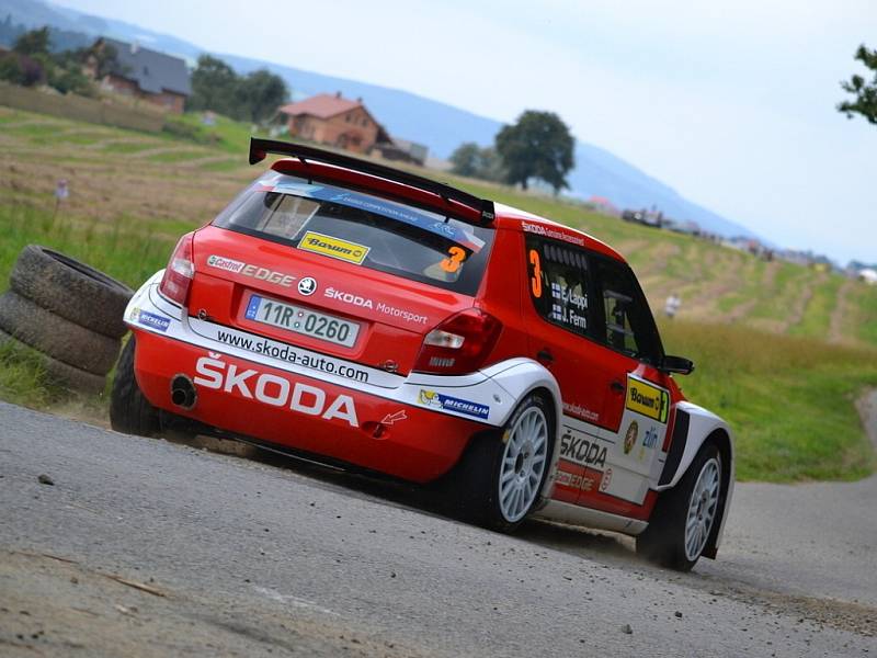 Barum Czech Rally Zlín: RZ 13 Zádveřice