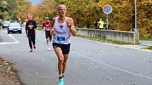 Atleti z TJ Jiskra Otrokovice ve spolupráci s rodinou Podmolíkových, kamarády a přáteli, v sobotu uspořádali 22. ročník Otrokovického půlmaratonu. Ten byl také Mistrovstvím Moravy a Slezska v půlmaratonu mužů a žen. Foto: pro Deník/Milan Mikšík