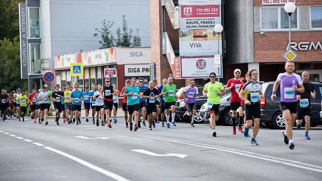 Festivalový půlmaraton ve Zlíně