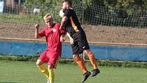 Fotbalisté Louk doma v 7. kole krajské I. B třídy skupiny B podlehli Přílukám 1:2 na penalty.