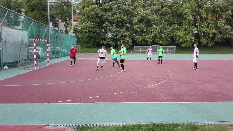 3. kolo první ligy v malé kopané ve Zlíně hrané dne 13.5.2017  