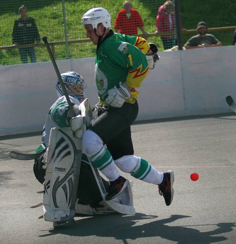 Národní liga v hokejbalu, 5. čtvrtfinále play off, Malenovice - Sudoměřice