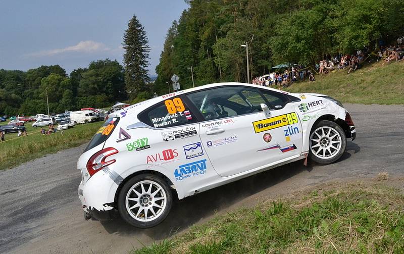 Nedělní etapa Barum Czech Rally Zlín 2017 - RZ 12 Košíky a RZ 14 Pindula 