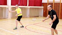 badmintonový turnaj ve Strání