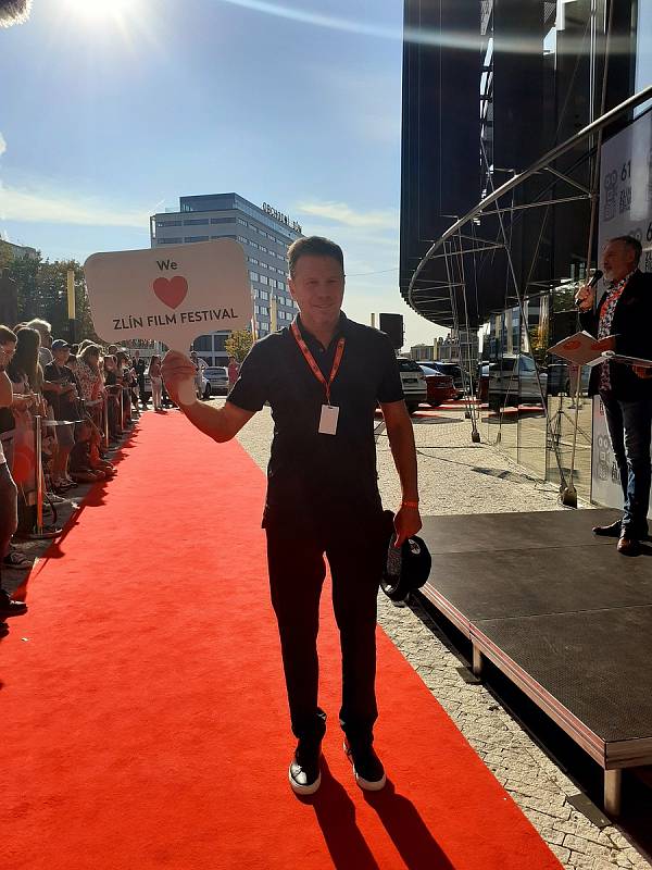 Americký filmový producent Bill Gerber na Zlín Film Festu.