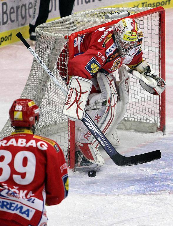 Zlínští hokejisté v neděli 5. prosince v rámci 28. kola Tipsport Extraligy přivítali hosty ze Slávie Praha.