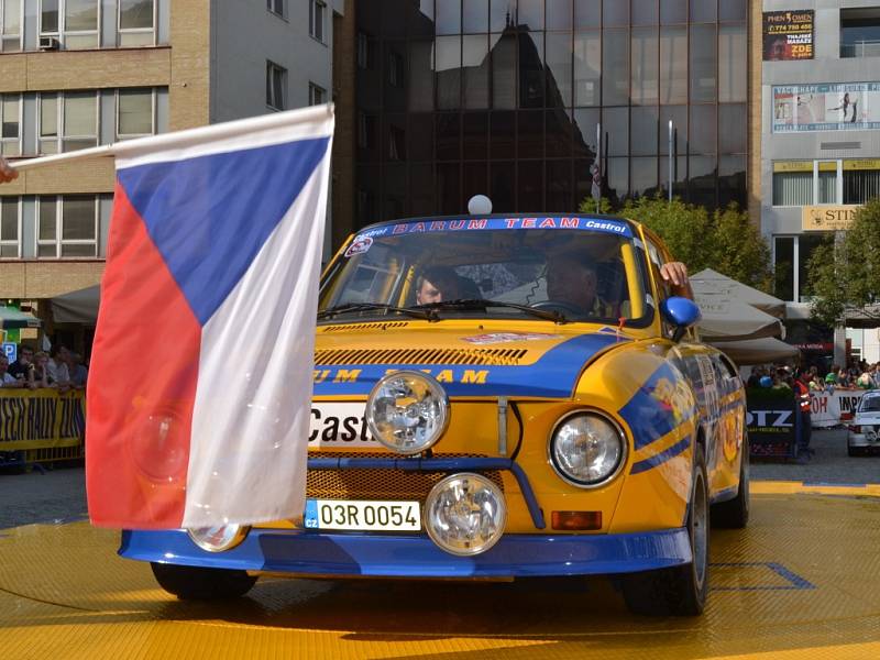 Slavnostní start 43. Barum Czech Rally Zlín