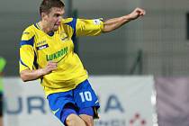 Útočník FC Fastav Zlín Tomáš Poznar.