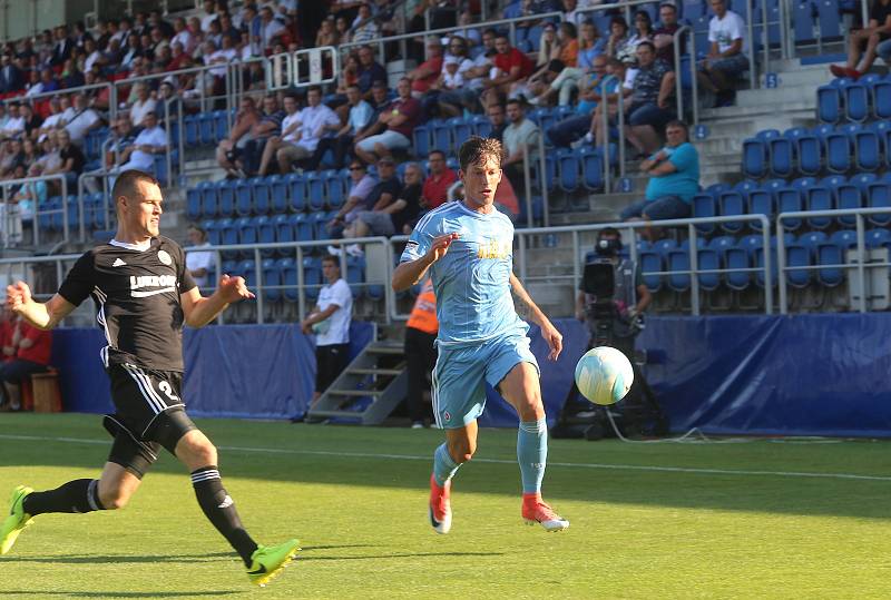 super pohár fotbal FC FASTAV Zlín - ŠK Slovan Bratislav