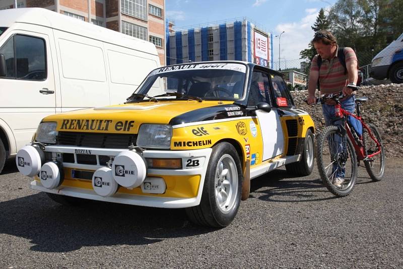 Barum Czech Rally Zlín 2014. Depo veteránů.