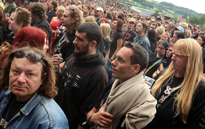 Fanoušci festivalu Masters Of Rock ve Vizovicích