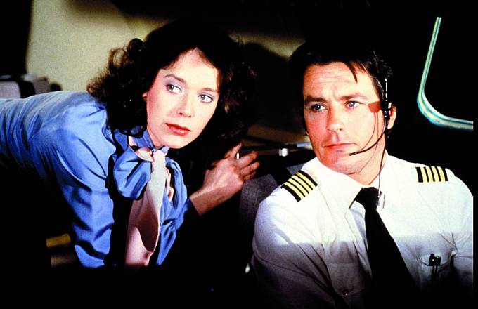 S Alainem Delonem v dramatu Concorde – Letiště 1979 (1979). 