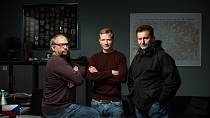 Třídílná minisérie Docent má kvalitní herecké obsazení (Na fotce Marek Taclík, Matěj Hádek a Ondřej Vetchý)
