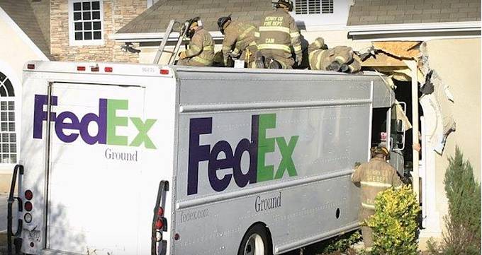 FedEx: Doručení až do vašeho obýváku.