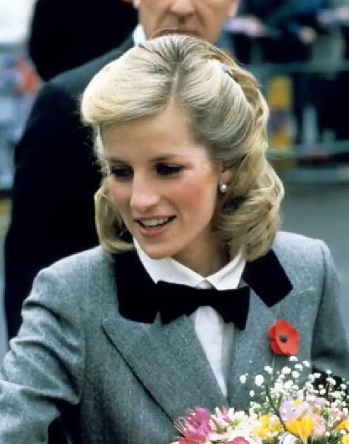 Lady Diana byla princezna z Walesu. Vzala si za manžela prince Charlese a také se s ním rozvedla.