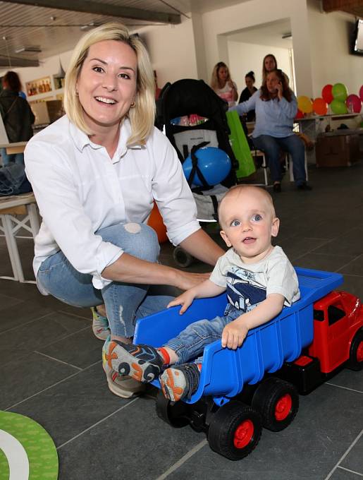 Nejmladší dítě z pěti ratolesti Pepy Vojtka je krásně okatý klučík Alfréd.