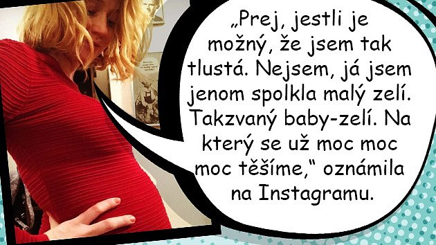 Herečka Marie Doležalová s přítelem Markem Zelinkou čekají miminko.